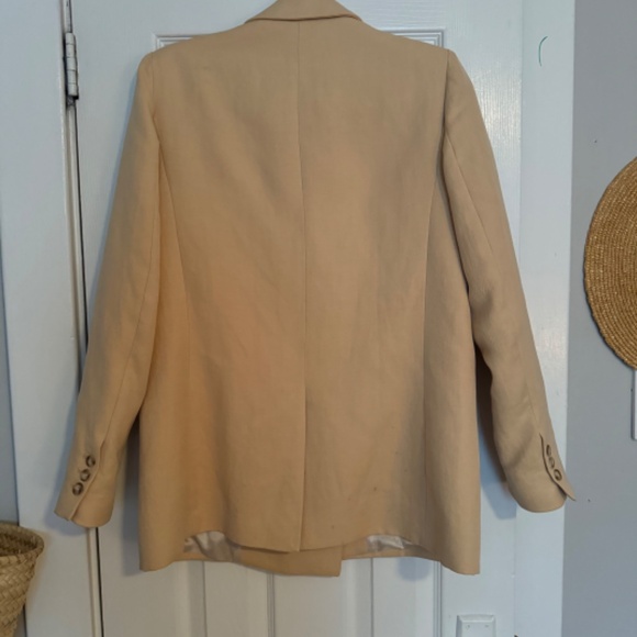 Sezane Michele Blazer in Cream - Picture 7 of 9